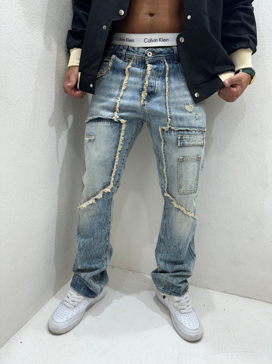 JEANS SFRANGIATO