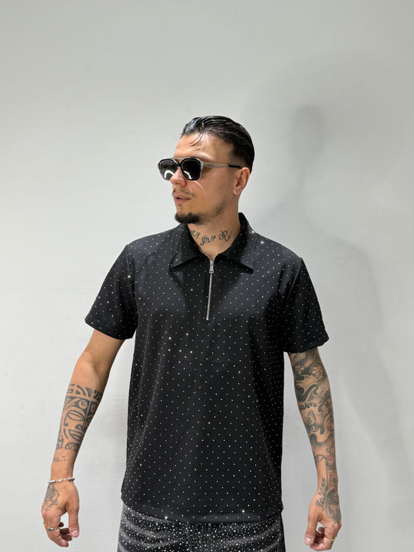 Polo DIAMOND BLACK
