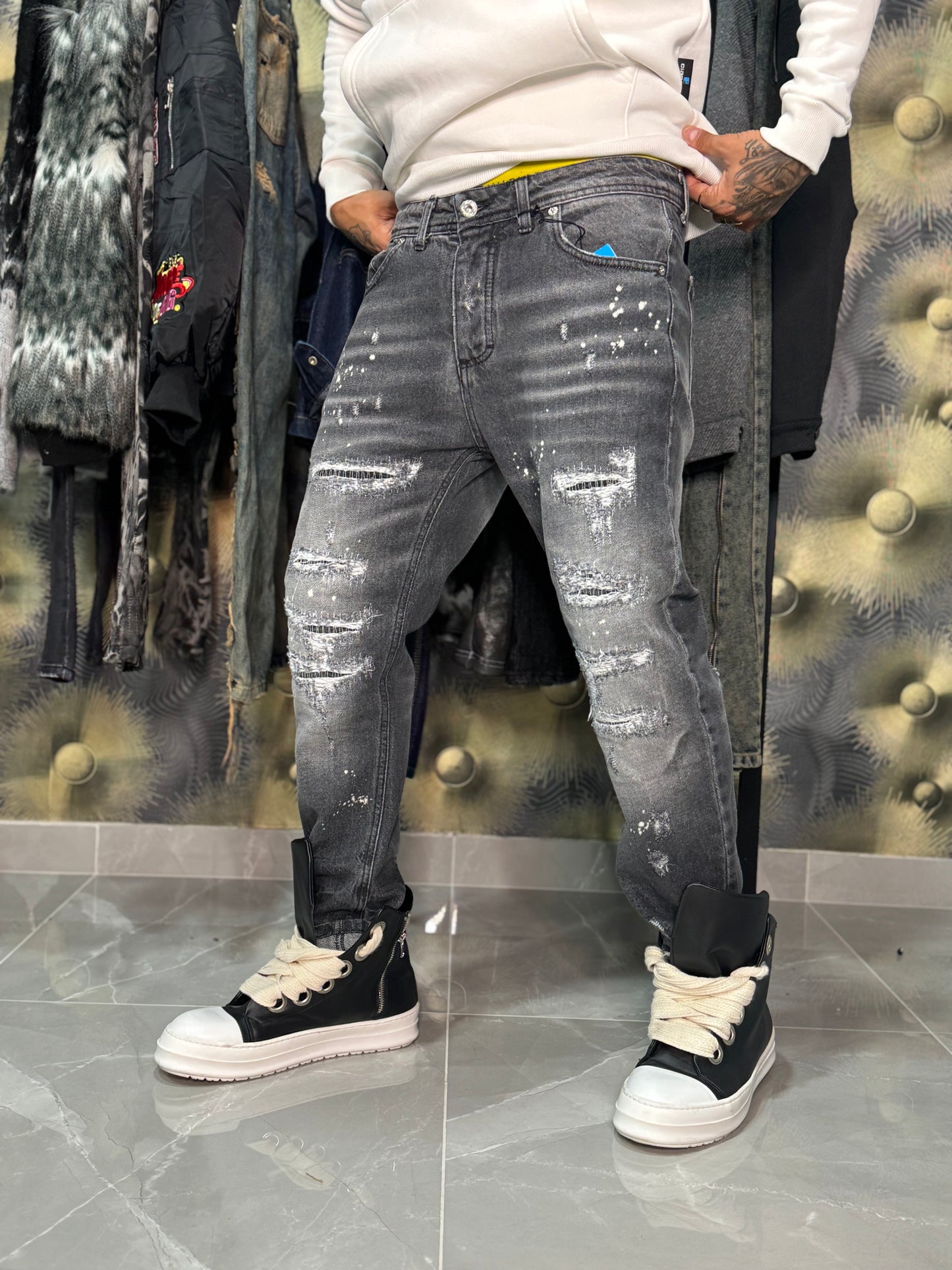 JEANS SCHIZZATO