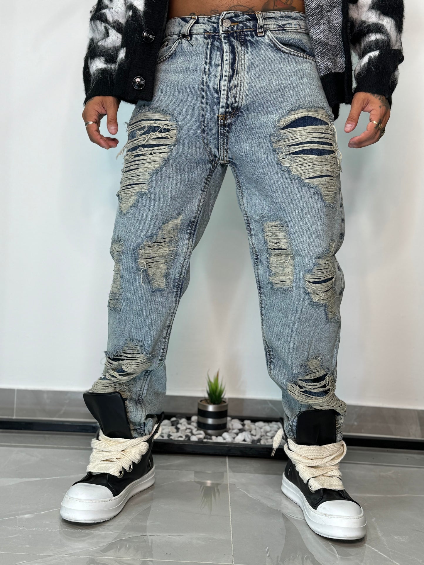 JEANS SFRANGIATO