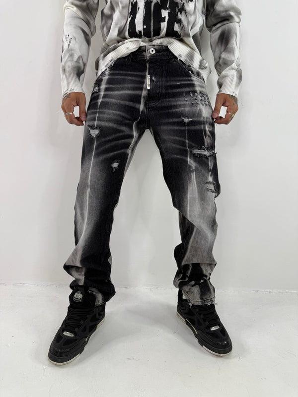 Jeans smacchinato