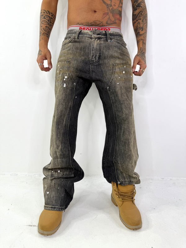 Jeans carpenter sabbiato