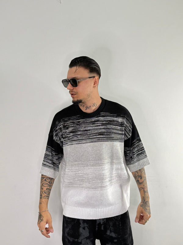 SHIRT IN FILO PREMIUM WHITE&BLACK